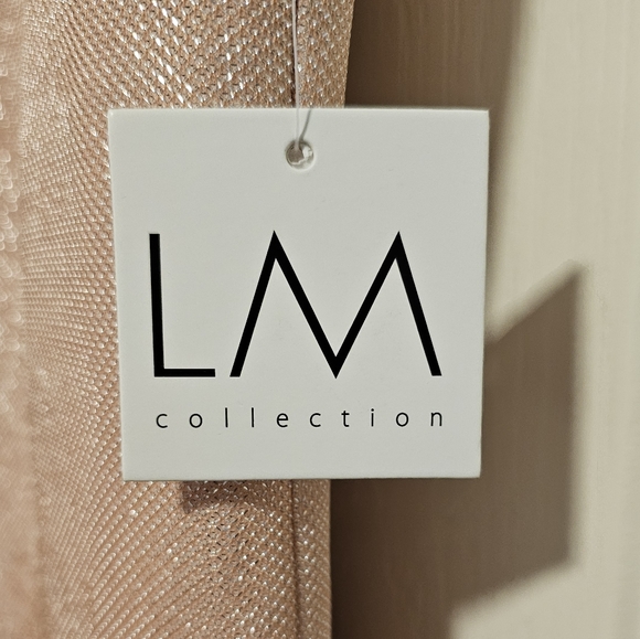 LM Collection Midi Bow Dress- Pink- Size 6 - Picture 13 of 14